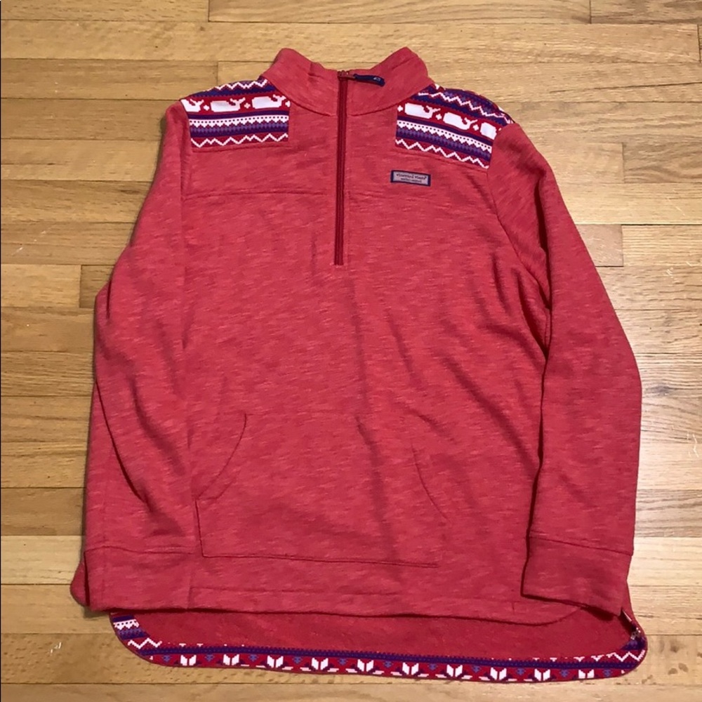 christmas vineyard vines quarter zip!!